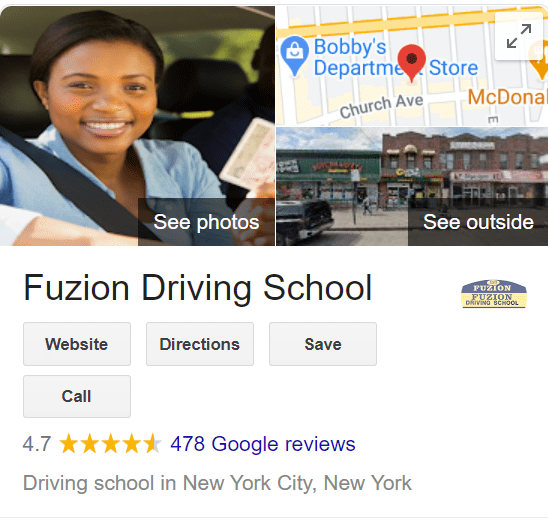 Fuzion Drivinng Google Review-min Fuzion Driving School